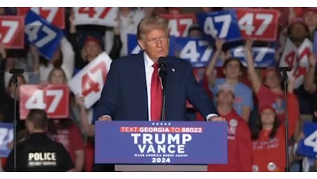 IL VIDEO. Usa2024, Trump: Non sono un nazista