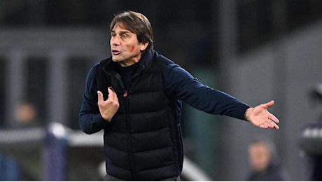 Conte: Per 75 minuti partita dominata, dobbiamo essere più cinici e cattivi