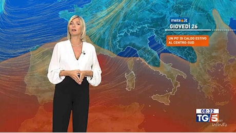 Meteo: sull'Italia un treno di perturbazioni, ecco dove arriva la pioggia