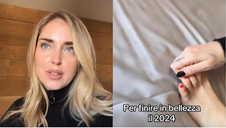 Chiara Ferragni e l’infortunio in montagna: “Per chiudere in bellezza il 2024”