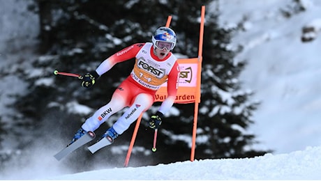 Val Gardena: capolavoro Odermatt, primo trionfo in discesa sulla Saslong. Casse 14°