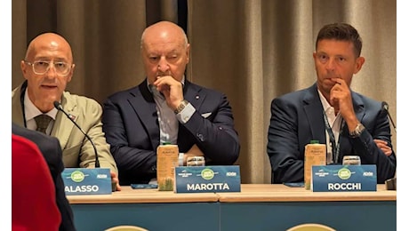 Gianluca Rocchi: 'Ringrazio Marotta per il lavoro che svolge all'Inter'