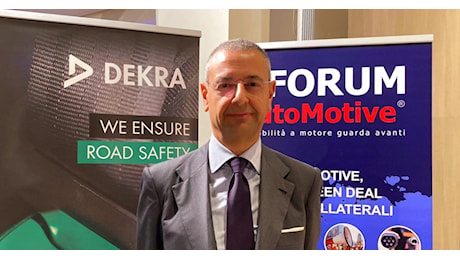 #FORUMAutoMotive, Toni Purcaro (DEKRA Italia): “Promuovere transizione verso un’economia più sostenibile”