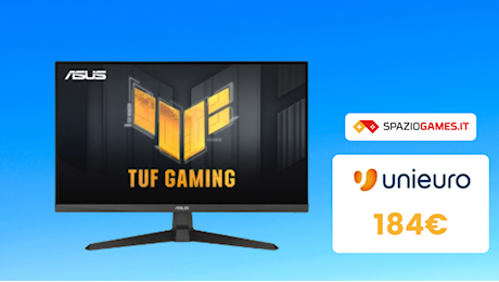 Monitor ASUS TUF Gaming da 27” a soli 184€: e si gioca!