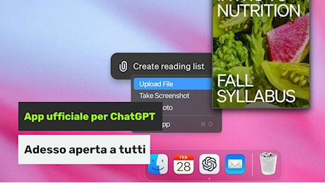 ChatGPT arriva sul desktop con un'app ufficiale: adesso anche per gli utenti gratis