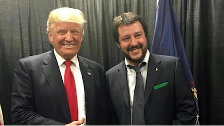 Amarcord gialloverde: Giuseppi Conte e Matteo Salvini ritrovano il feeling con Donald Trump