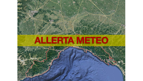 Allerta Meteo Liguria: arriva peggioramento, domani codice rosso sul Levante