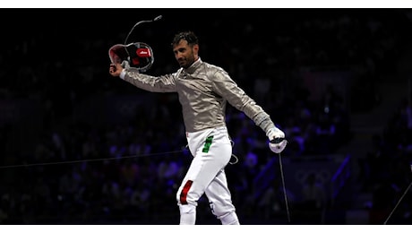 Luigi Samele vince il bronzo nella scherma alle Olimpiadi di Parigi 2024 · Risultati Italia