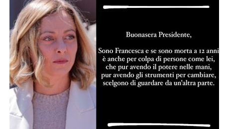 La consigliera Ghio e la violenza a 12 anni: «Ho parlato con Meloni. Grazie, ma lei cerca capri espiatori»