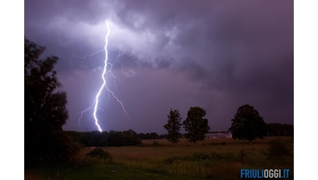 Allerta meteo in Friuli Venezia Giulia: piogge e temporali in arrivo
