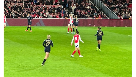 Arsenal Juventus Women: sintesi, moviola, risultato, tabellino e cronaca live