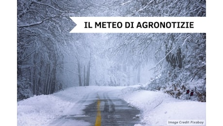 Arriva l'inverno: correnti gelide con freddo e neve sino in pianura