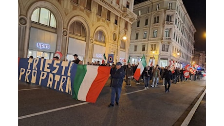 Tito boia, il corteo a Trieste di una destra nostalgica