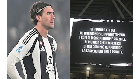 Vlahovic, la decisione del giudice sportivo dopo il coro discriminatorio in Juve-Fiorentina