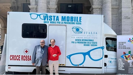 Maculopatia, domenica 13 ottobre a Genova, visite ed esami gratis con l’ambulatorio mobile