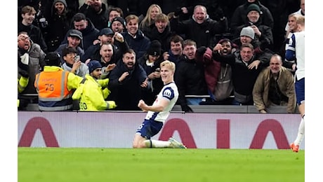 Coppa di Lega, Tottenham-Liverpool 1-0: Bergvall decide l'andata della semifinale