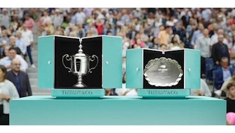 Il trofeo degli US Open di Jannik Sinner è firmato Tiffany & Co.