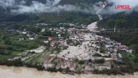 Bosnia, le immagini aeree della distruzione causata dalle inondazioni