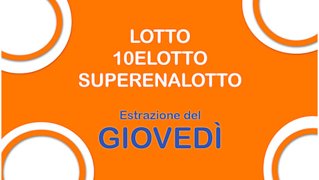 Estrazioni Lotto, Superenalotto e 10eLotto di oggi giovedì 27 giugno 2024: i numeri ritardatari e il jackpot