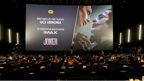 UCI Cinemas apre una sala Imax a Verona con l'anteprima di Joker