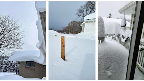 Tempesta di neve negli USA: l’effetto lago sommerge New York, Pennsylvania e Michigan | FOTO