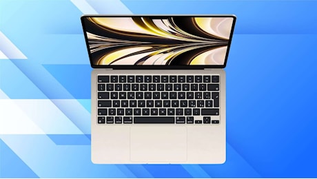 MacBook Air 2022 a prezzo da sogno: solo 884€ e lo paghi in tre rate