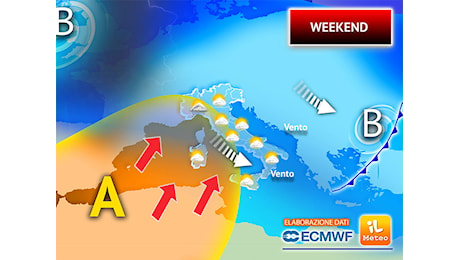 Previsioni Meteo Weekend: Sabato soleggiato, ma Freddo; Domenica il Tempo peggiora