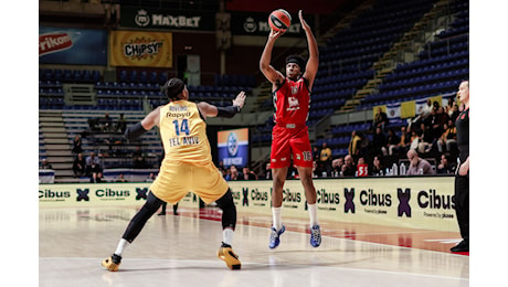 Compleanno con vittoria: l’Olimpia Milano domina il Maccabi