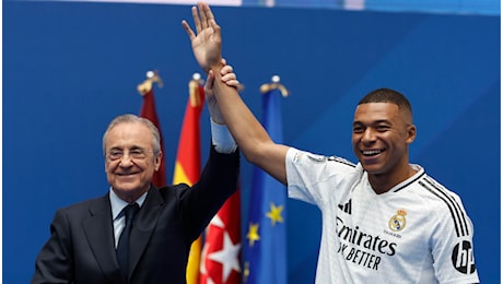 Kylian Mbappé al Real Madrid, al Bernabeu presentazione galattica come il contratto: quanto guadagna