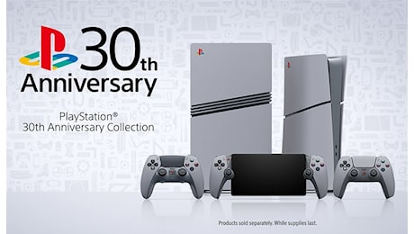 PS5 Pro, DualSense e Playstation Portal 30° anniversario: PREORDER aperti!