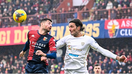 Genoa-Cagliari, il risultato 2-2: i sardi trovano il pari grazie a un doppio rigore