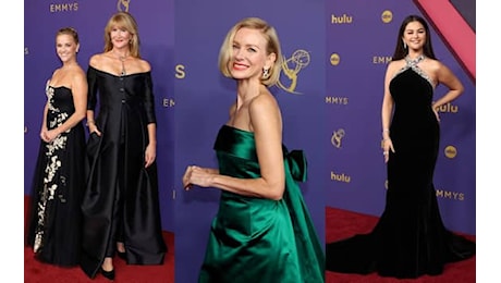 Emmy Awards 2024, le pagelle ai look sul red carpet, da Selena Gomez a Naomi Watts. FOTO