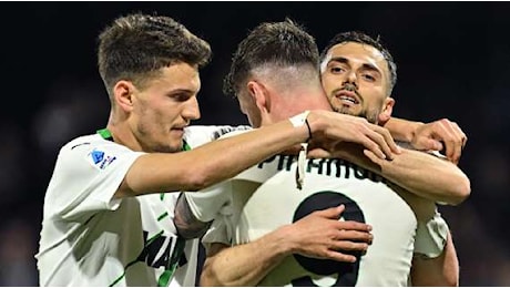 Il Sassuolo vince in campionato prima di affrontare il Milan: archiviata per 2-0 la Reggiana