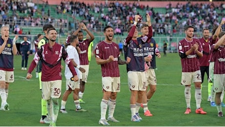 Salernitana, gioia social dopo Palermo. Sepe: Vittoria da gruppo importante