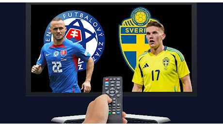 Nations League dove vedere gratis Slovacchia-Svezia in Tv e streaming