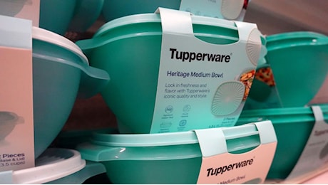 Tupperware, avviata la procedura di fallimento per la storica azienda di contenitori per alimenti