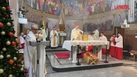 Medioriente: il Patriarca di Gerusalemme celebra la messa a Gaza