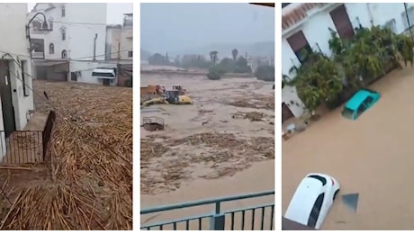 Nuova alluvione in Spagna, fiumi esondati in provincia di Malaga: località sott’acqua | VIDEO