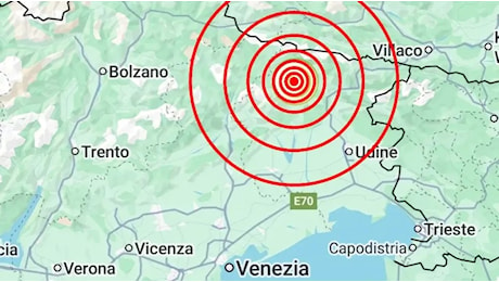 Terremoto in Friuli Venezia Giulia: doppia scossa nel cuore della notte