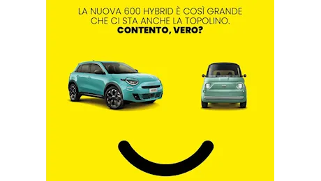 Unica rata mensile, due vetture: FIAT raddoppia con 600 e Topolino