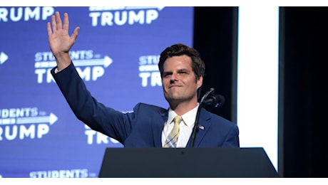 Usa, Matt Gaetz si ritira dalla corsa a Ministro della Giustizia dopo le accuse dell'Fbi: Pagò donne in cambio di sesso, Trump: Apprezzo passo indietro