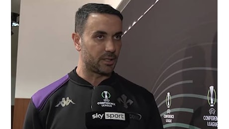 Vitoria Guimaraes Fiorentina, Palladino: 'Riscattiamo Bologna. Gudmudsson migliora'. Video