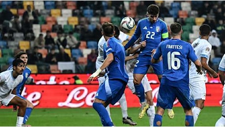 Di Lorenzo bomber in Nazionale: è il difensore che ha realizzato più gol dall'esordio