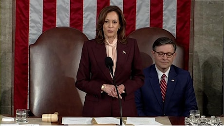 Trump presidente, Kamala Harris certifica la vittoria: Ha ricevuto 312 voti