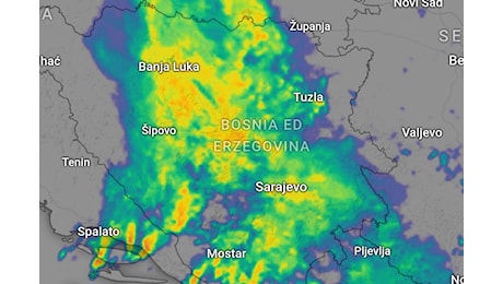 Meteo, Temporale autorigenerante devasta la Bosnia Erzegovina: perché l'Italia orientale rimane a secco?