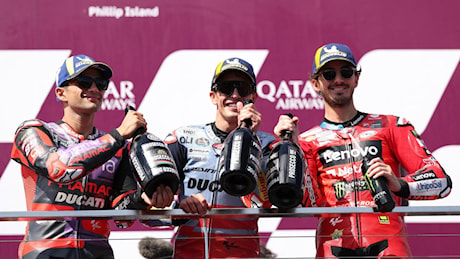 Come cambia il Mondiale dopo l'Australia: scatto Martin, Bagnaia non molla. E Marquez...