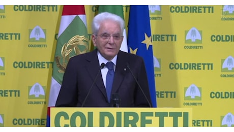 IL VIDEO. Coldiretti, Mattarella: chiusura mercati di sapore autarchico ci danneggia