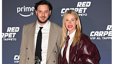 Alessia Marcuzzi e il figlio Tommaso Inzaghi, avuto con l'ex Simone Inzaghi, insieme sul red carpet: guarda