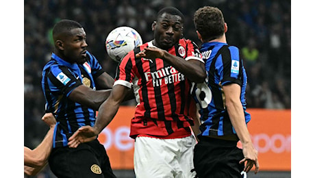 Gabbia manda in estasy il Milan: risolve il derby all'88: 2-1 all'Inter