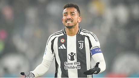 Danilo non convocato per la Supercoppa. Lui sui social: “Forza Juve”